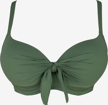 SugarShape T-shirt Bikinitop 'Valencia' in Groen: voorkant