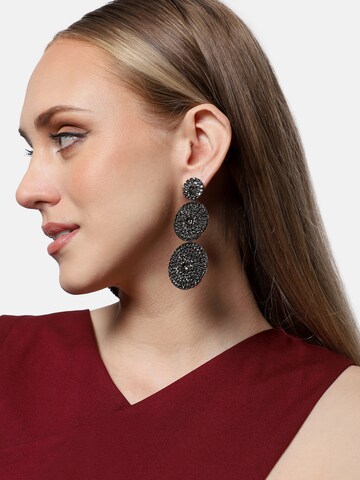 Boucles d'oreilles 'Waverley' SOHI en noir