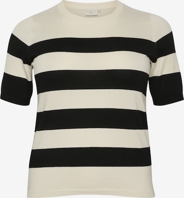 Pullover 'Malia' di KAFFE CURVE in colori misti: frontale