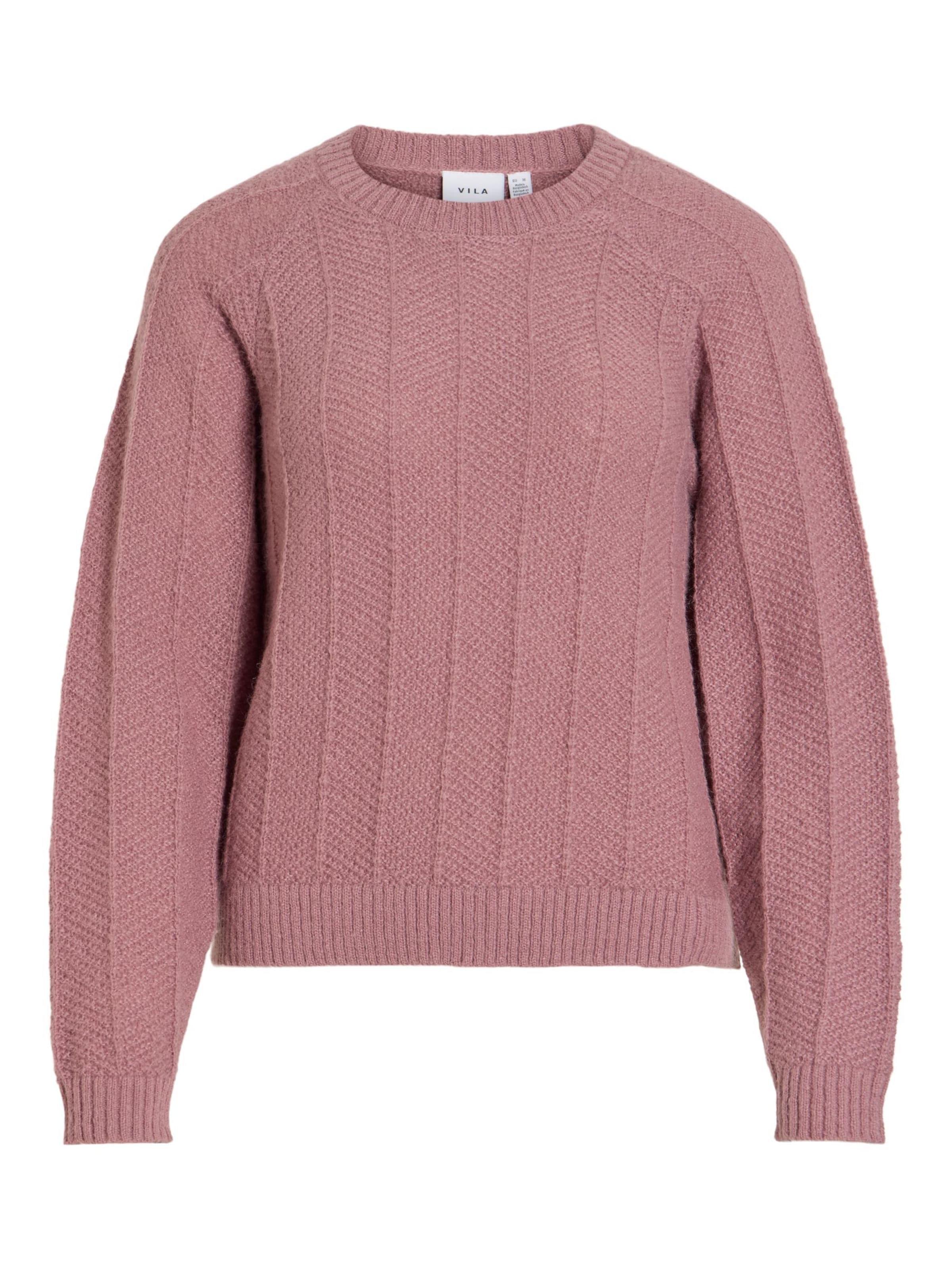 VILA - Jersey en rosa: frente