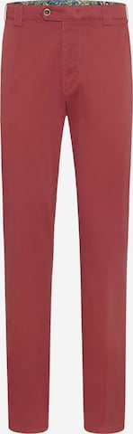 Regular Pantalon chino 'Roma' MEYER en rouge : devant