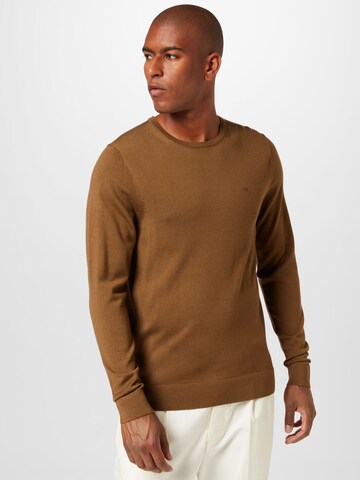 Calvin Klein Pullover 'Superior' i brun: forside