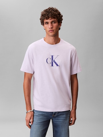 Calvin Klein Jeans Shirt in Purple: front