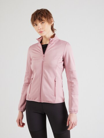 ONLY PLAY Functionele fleece jas 'ONPJetta' in Lila: voorkant