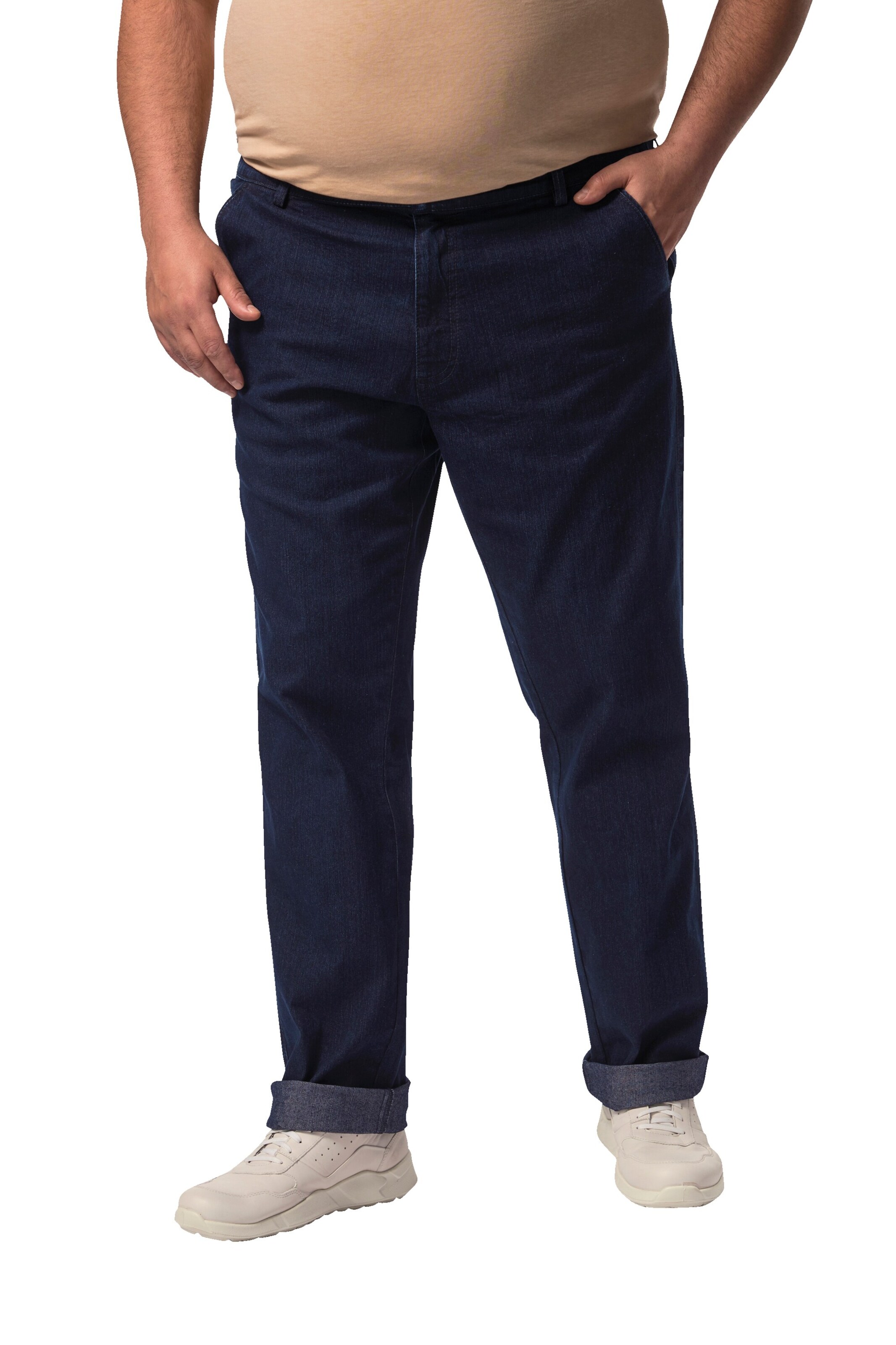 Boston Park Regular Jeans in Blauw: voorkant