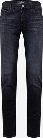 7 for all mankind Skinny Jeans 'PAXTYN' in Black: front