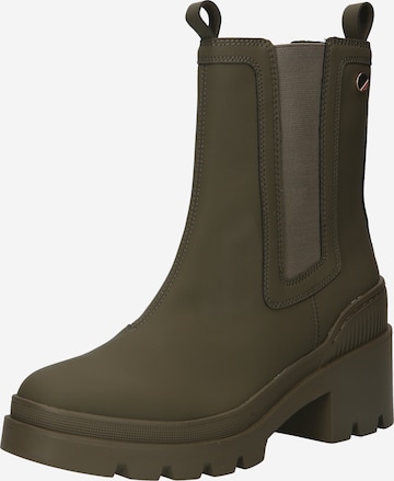 TOMMY HILFIGER Chelsea Boots in Grün: predná strana