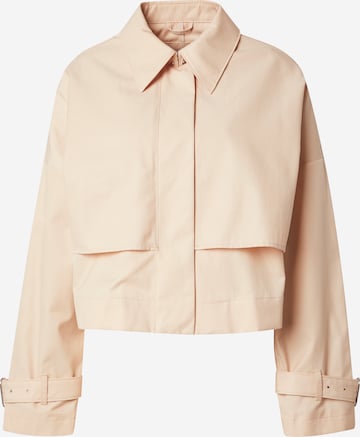 Veste mi-saison Calvin Klein en beige : devant