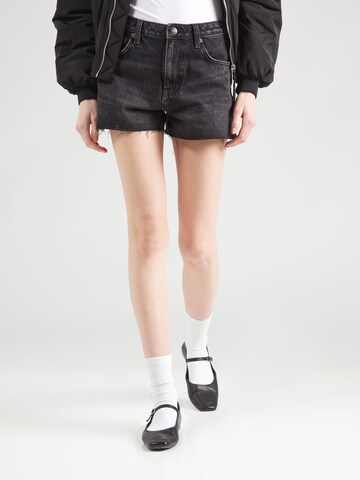 Regular Jean TOPSHOP en noir : devant
