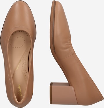 CLARKS Pumps 'Freva' i brun