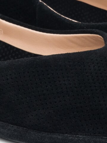Estro Ballet Flats '202-24105-1' in Black