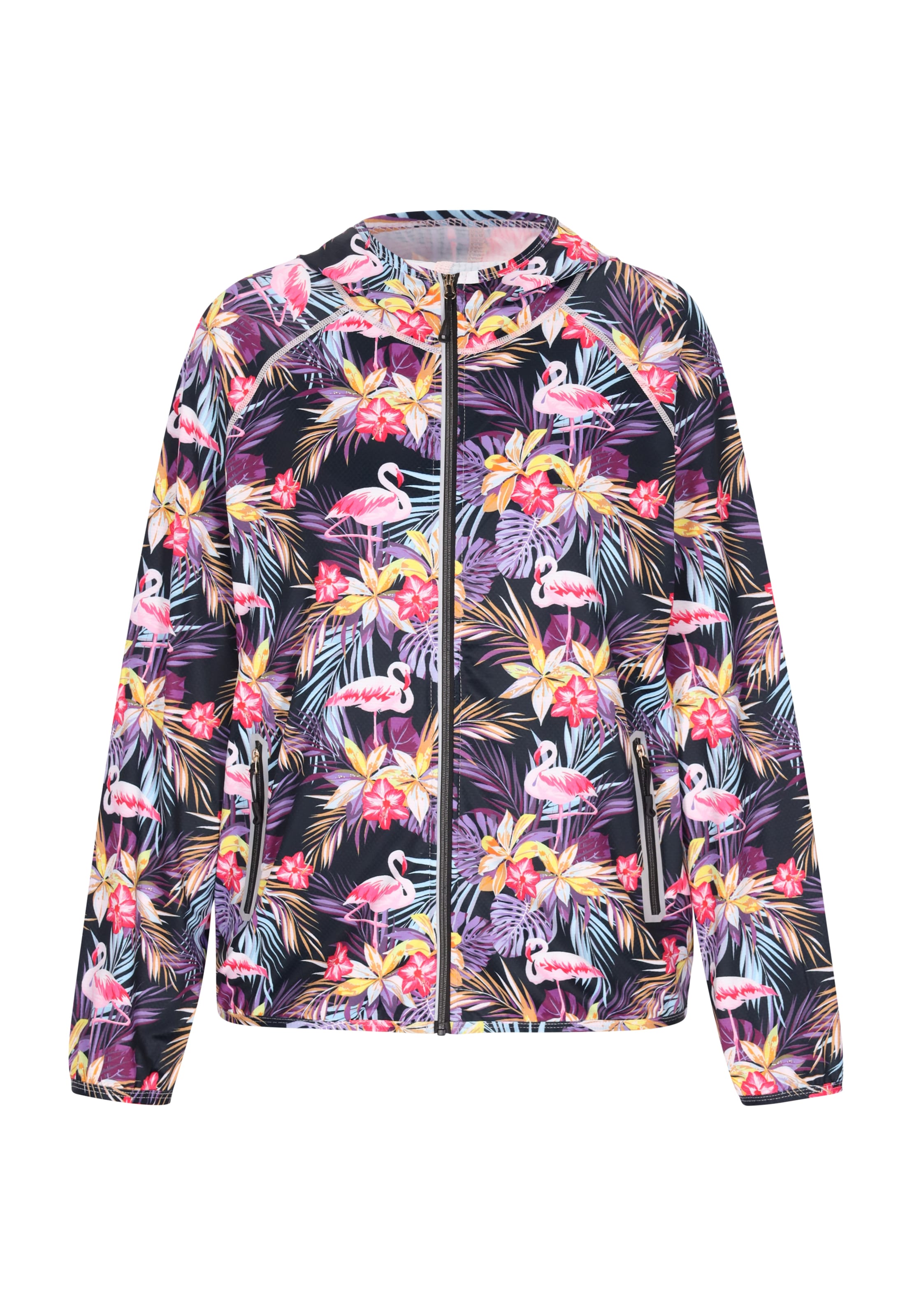 IZIA Φθινοπωρινό και ανοιξιάτικο μπουφάν σε ανάμεικτα χρώματα: μπροστά