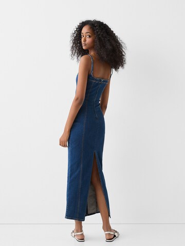 Bershka Jurk in Blauw