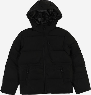 Jack & Jones Junior Talvitakki 'JJEOWEN' värissä musta: etupuoli