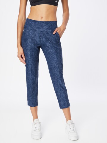 Regular Pantalon de sport ADIDAS GOLF en bleu : devant