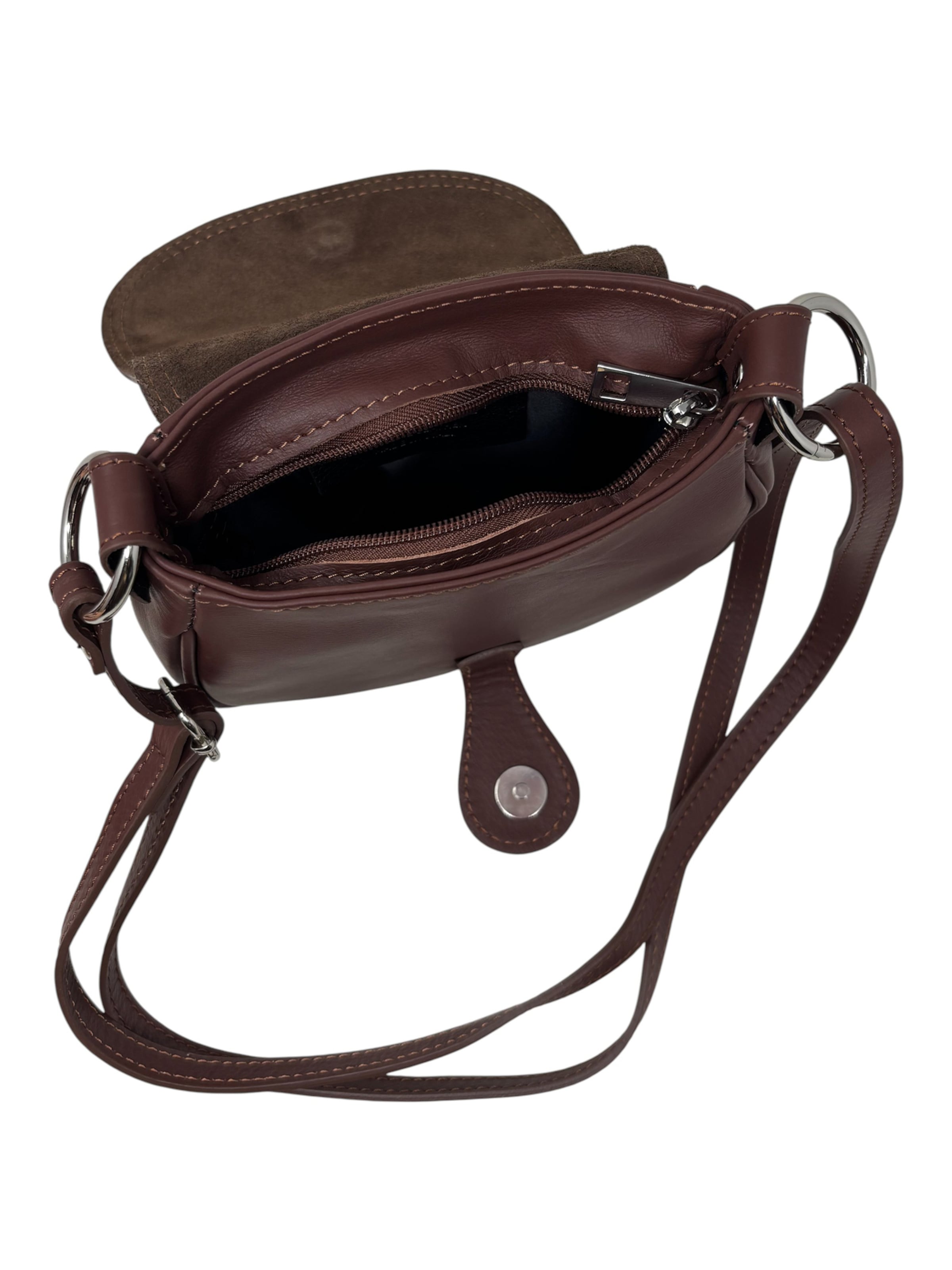 CHICCA BORSE Schoudertas in Bruin