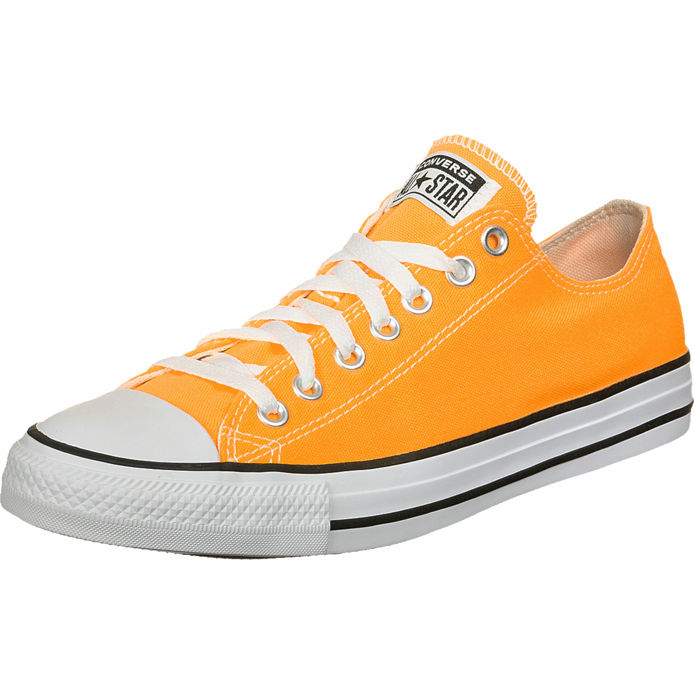 converse ox orange