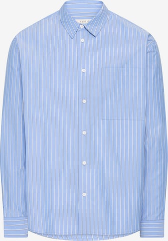 !Solid Button Up Shirt 'SDTucker' in Blue: front