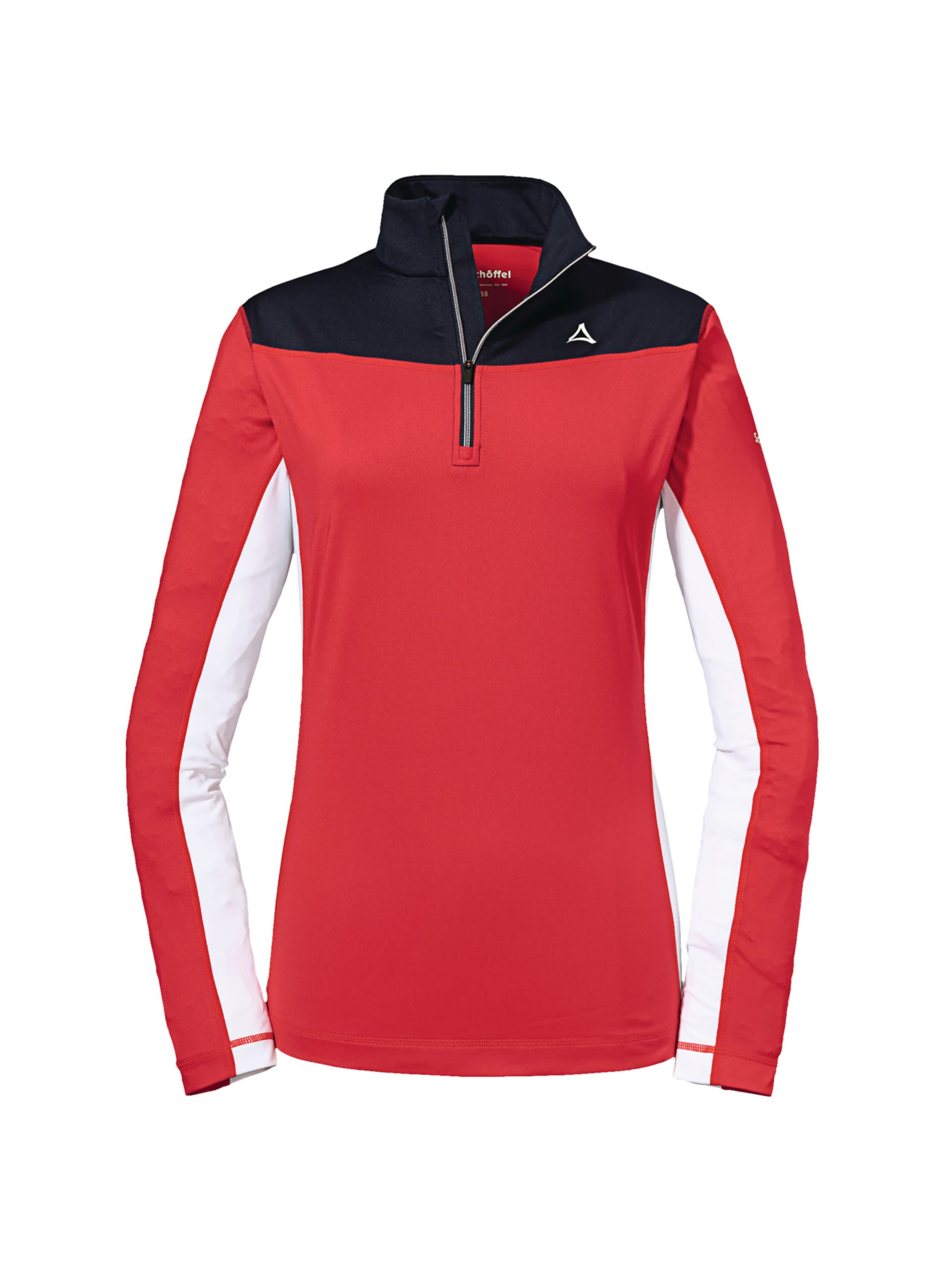 Schöffel - Camisa funcionais 'Illhorn' em vermelho: frente