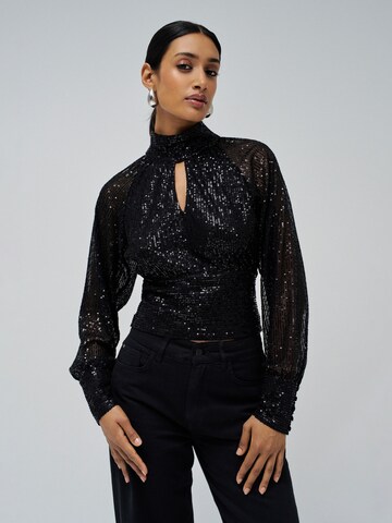 Salsa Jeans Blouse in Black: front