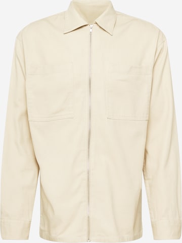 Veste mi-saison 'DEREK' JACK & JONES en beige : devant