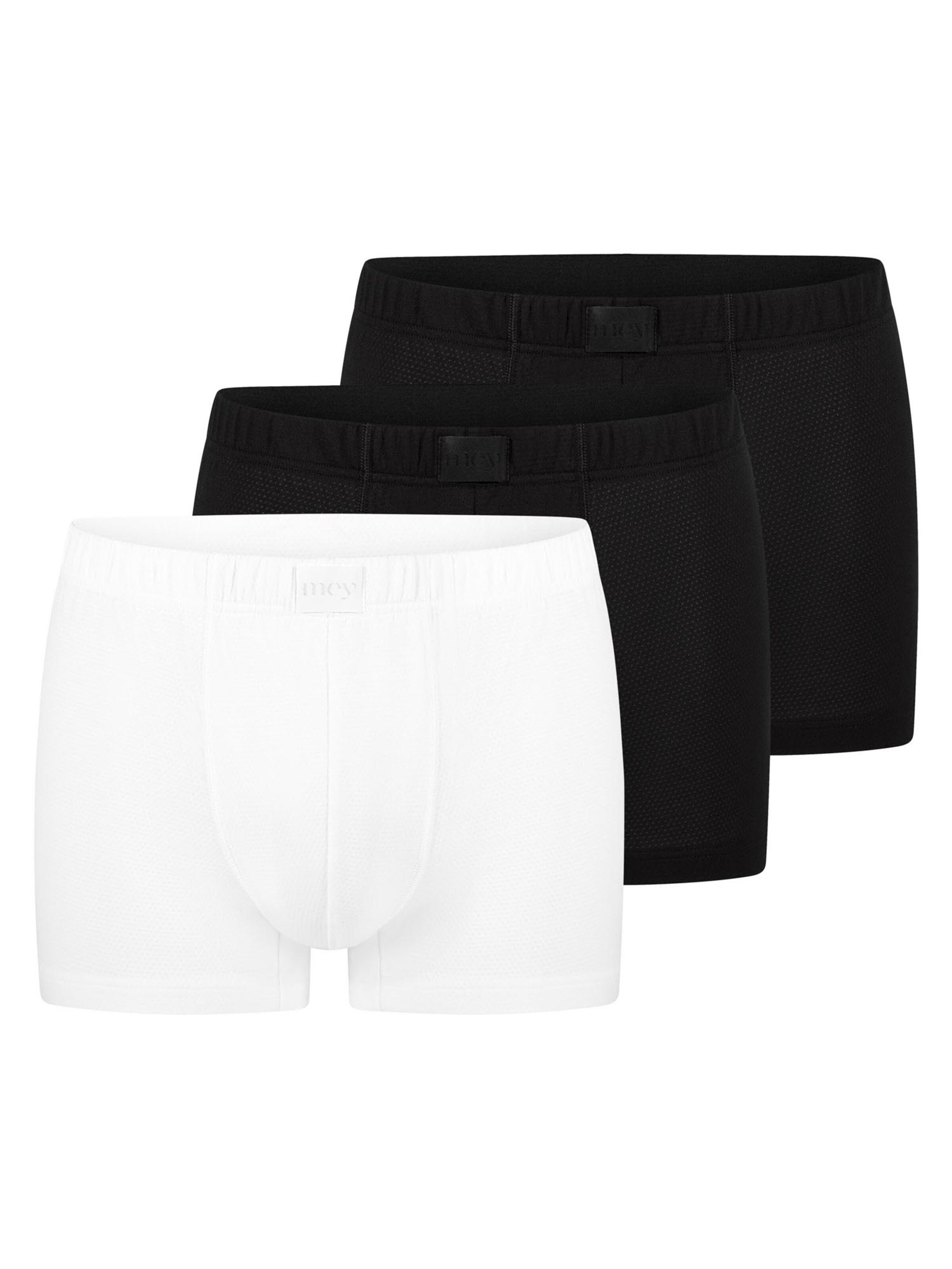 Mey Boxer shorts 'Dry Cotton Breeze' in Black: front