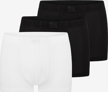 Mey Boxer shorts 'Dry Cotton Breeze' in Black: front