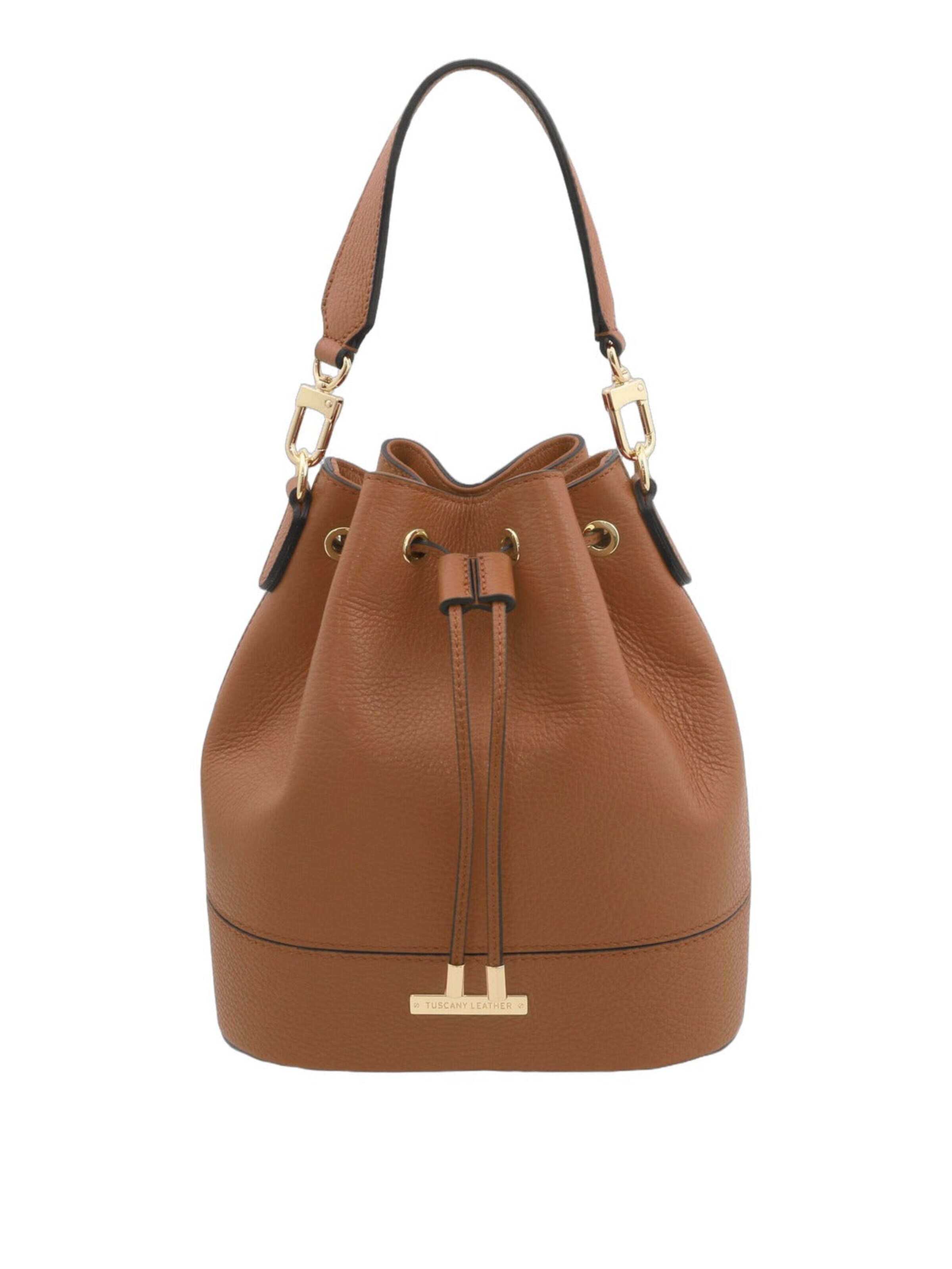 Sac à bandoulière 'TL Bag' Tuscany Leather en marron : devant