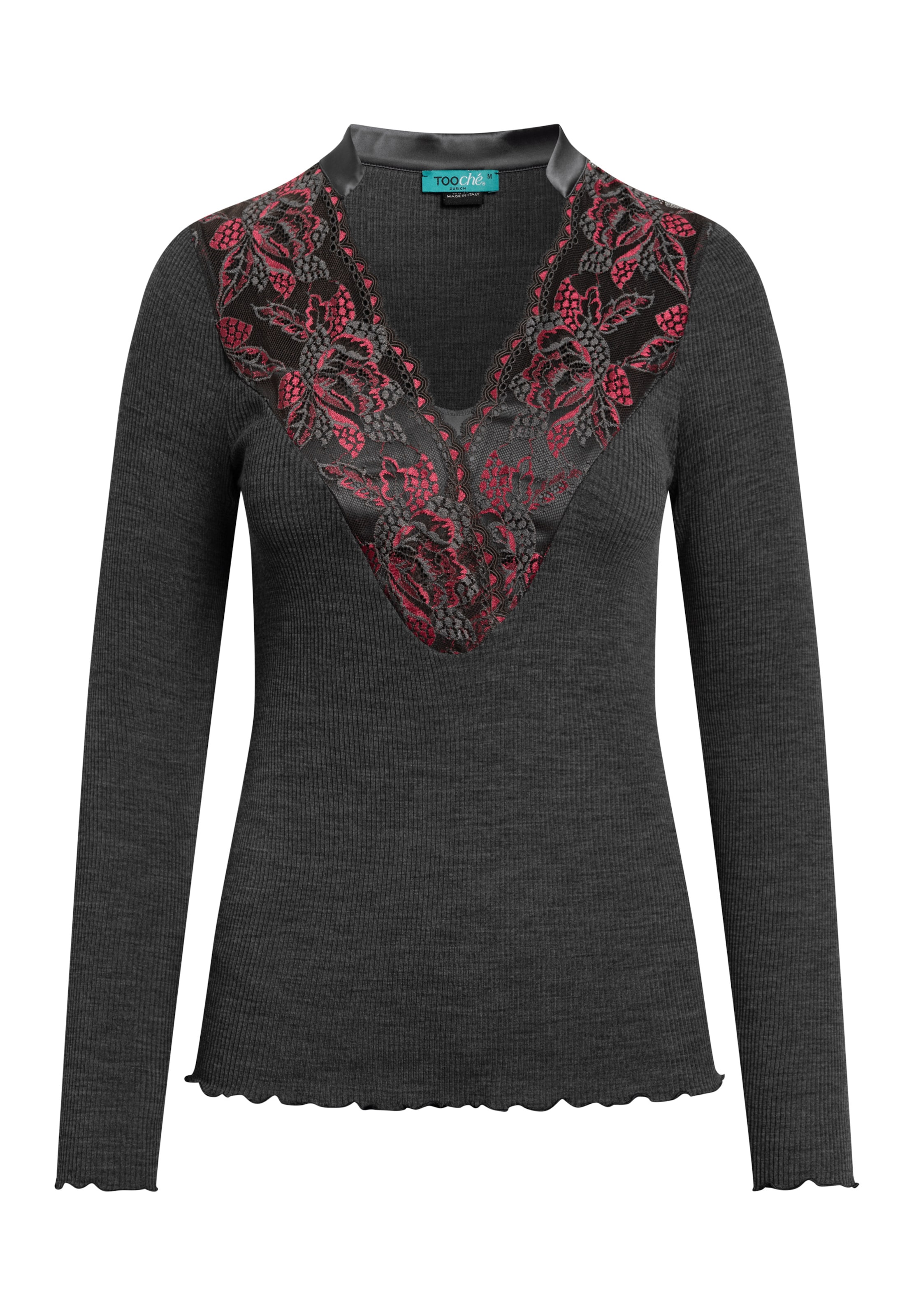 TOOche Sweater 'Mystic Rose' in Grey / Red, Item view