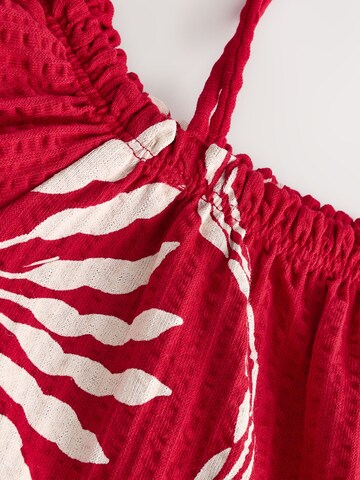 Chemisier Next en rouge