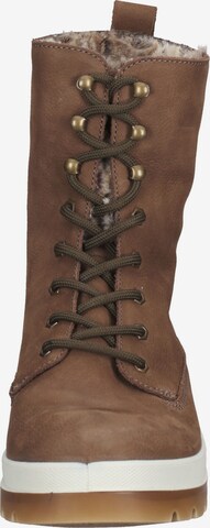 Bama Lace-Up Ankle Boots in Brown