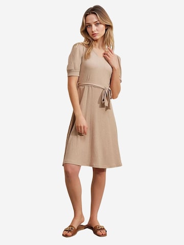Bigdart Strickkleid in Beige