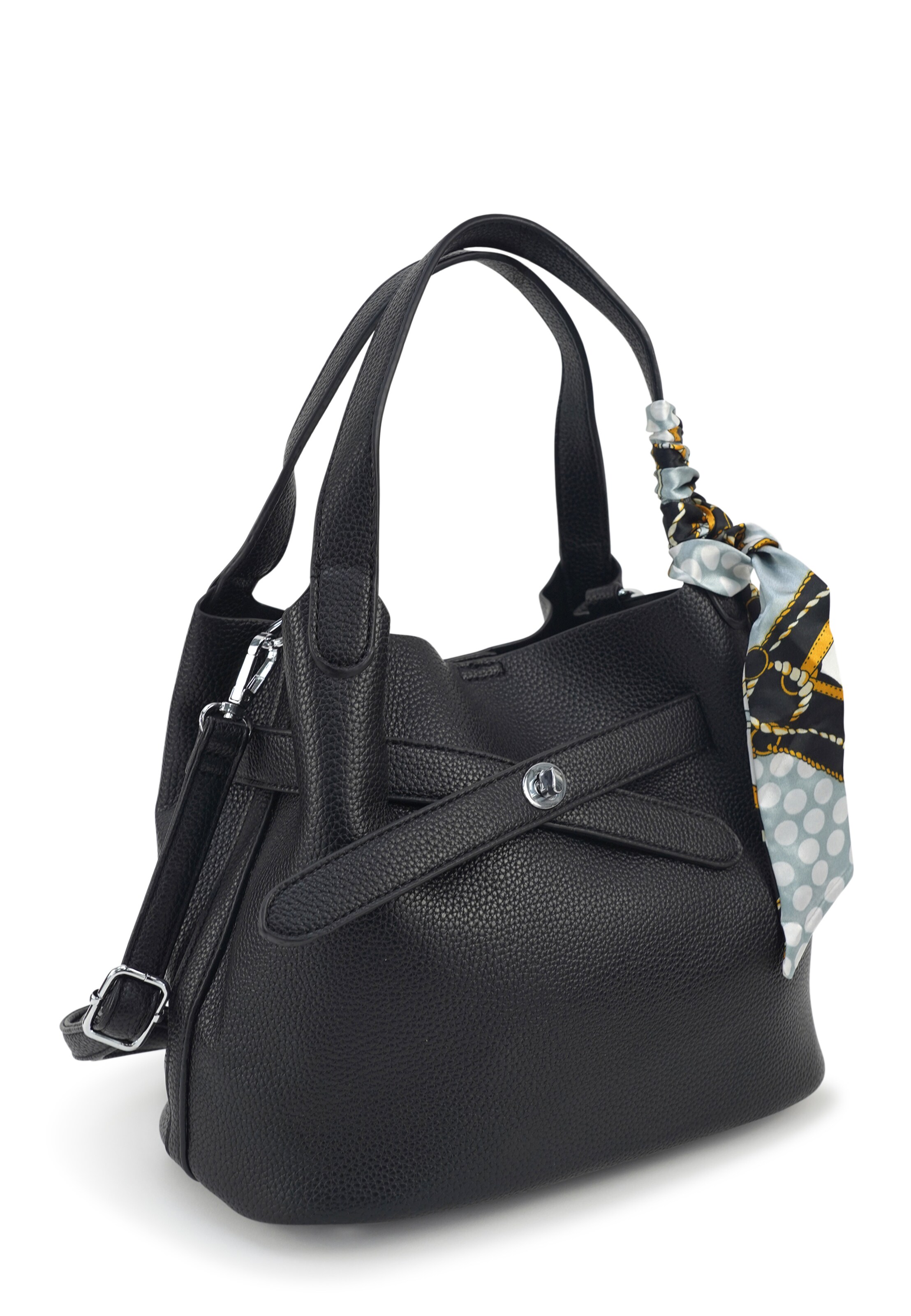 HARPA Handtasche 'MALU' in Schwarz