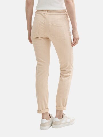 TOM TAILOR Tapered Jeans in Beige