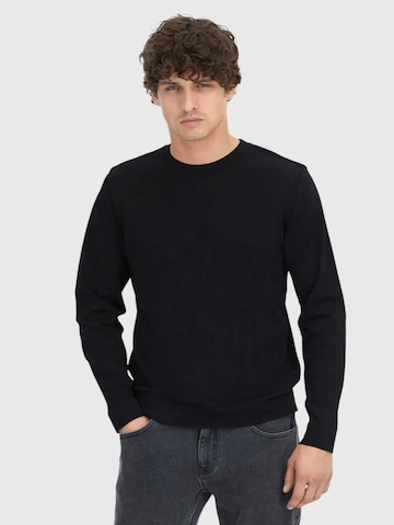 Ramsey Knit Cardigan in Black