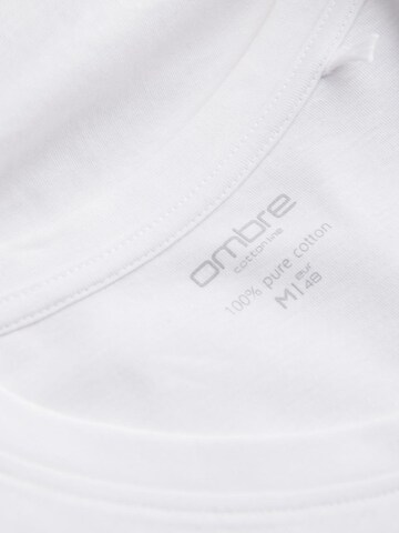 Ombre Shirt‌‌‌‌‌‌‌‌‌ in Weiß
