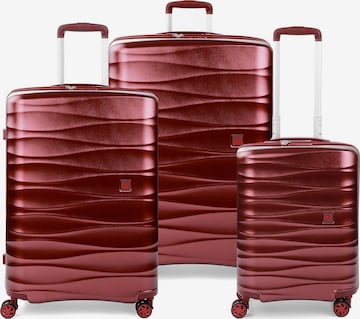Roncato Suitcase Set 'Stellar' in Red: front