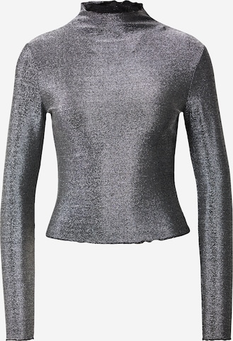 PIECES Shirt 'Sandra' in Black: front