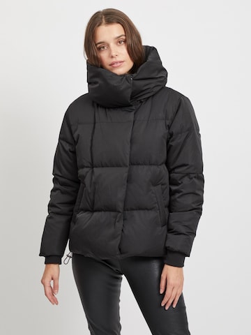 OBJECT Zimní bunda 'Louise' – černá: přední strana