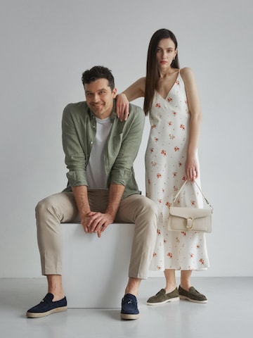 Estro Schultertasche '837'‌‌ in Beige