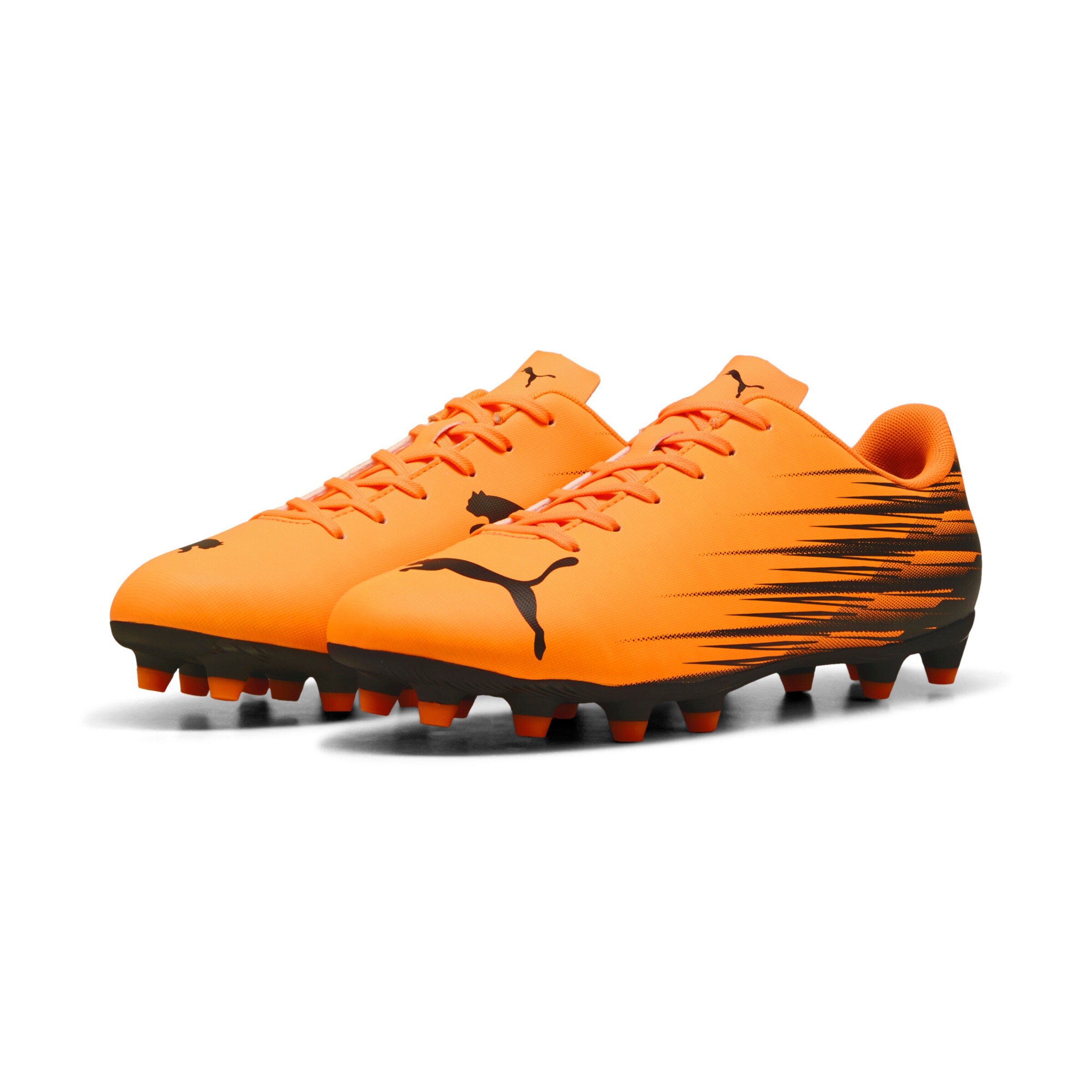 PUMA Soccer Cleats in Orange