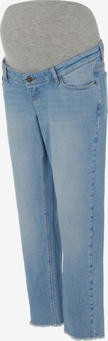 MAMALICIOUS Loosefit Jeans 'Akita' in Blauw: voorkant