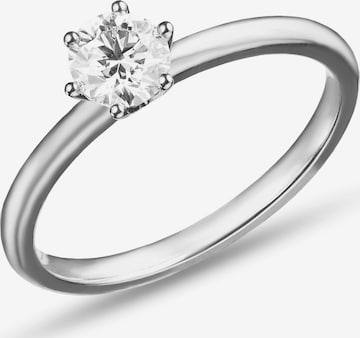 CHRIST Ring in Weiß: Vorderseite