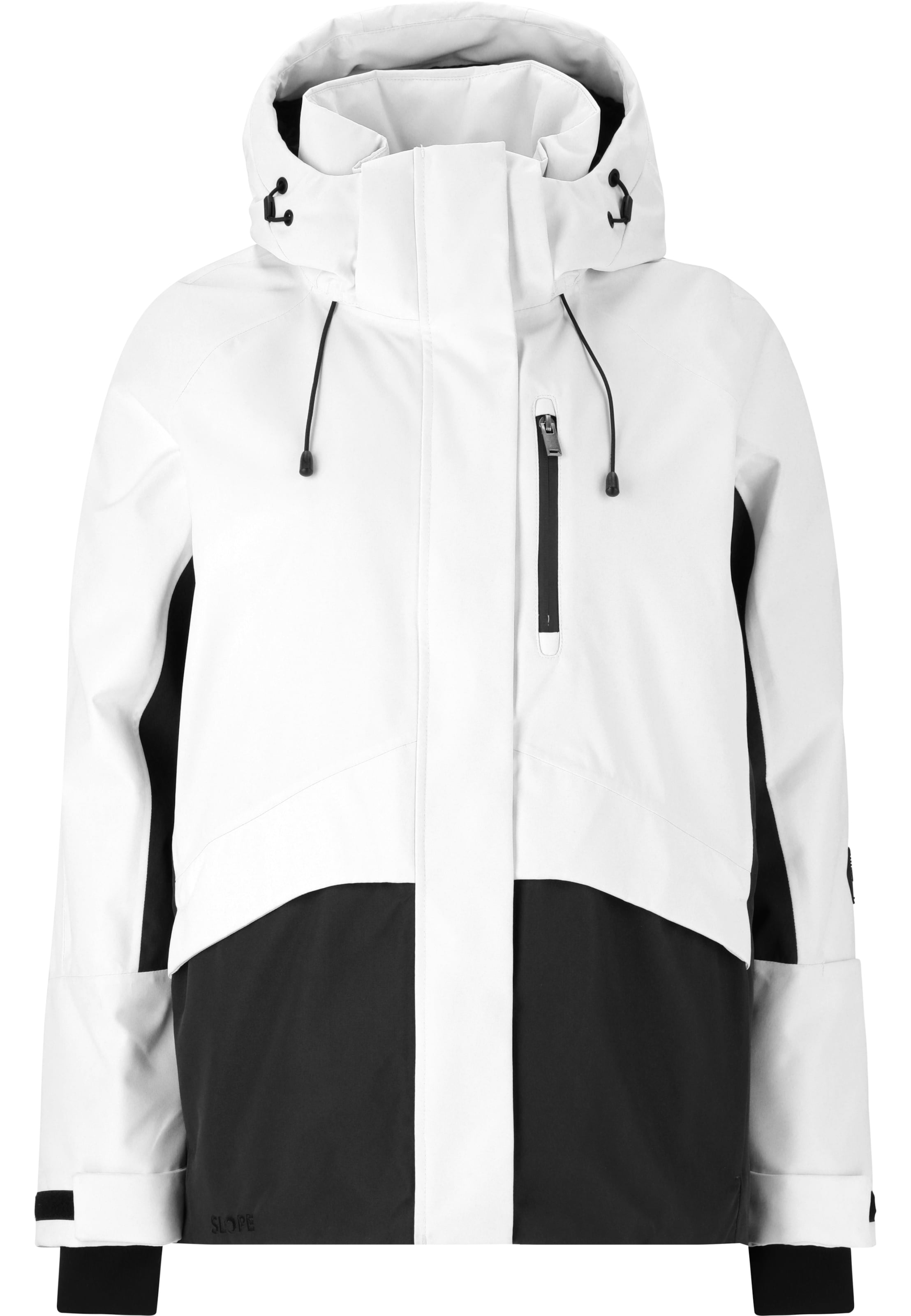 SLOPE Jacke 'Kenai' in Weiß: Vorderseite