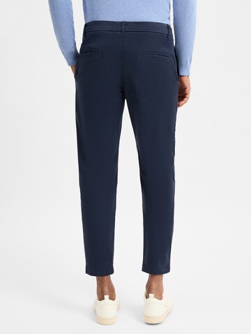 Aygill's Tapered Chino trousers in Blue
