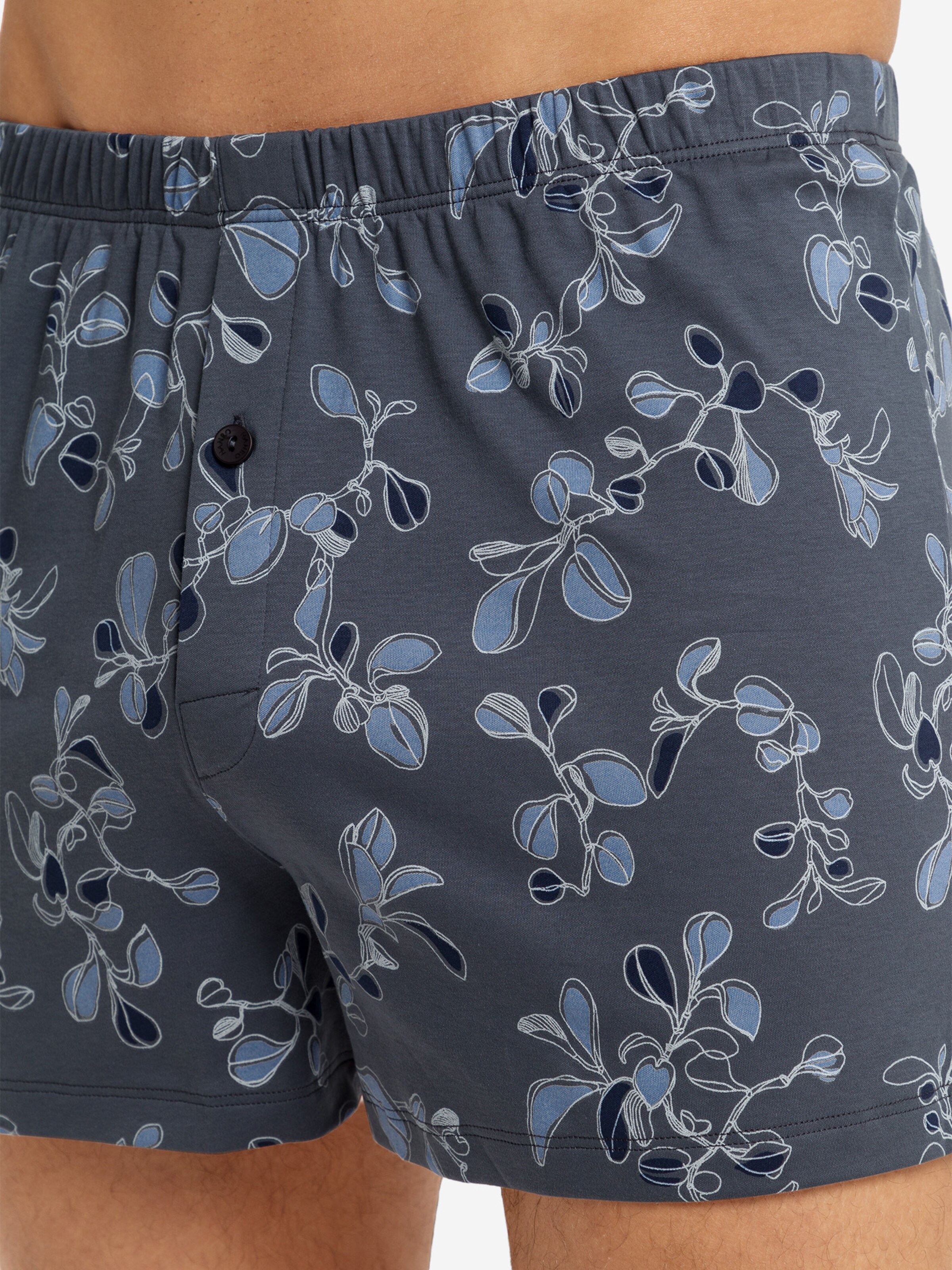 Boxers ' Cotton Sporty ' Hanro en bleu