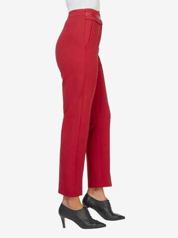 Ashley Brooke by heine Regular Broek in Rood