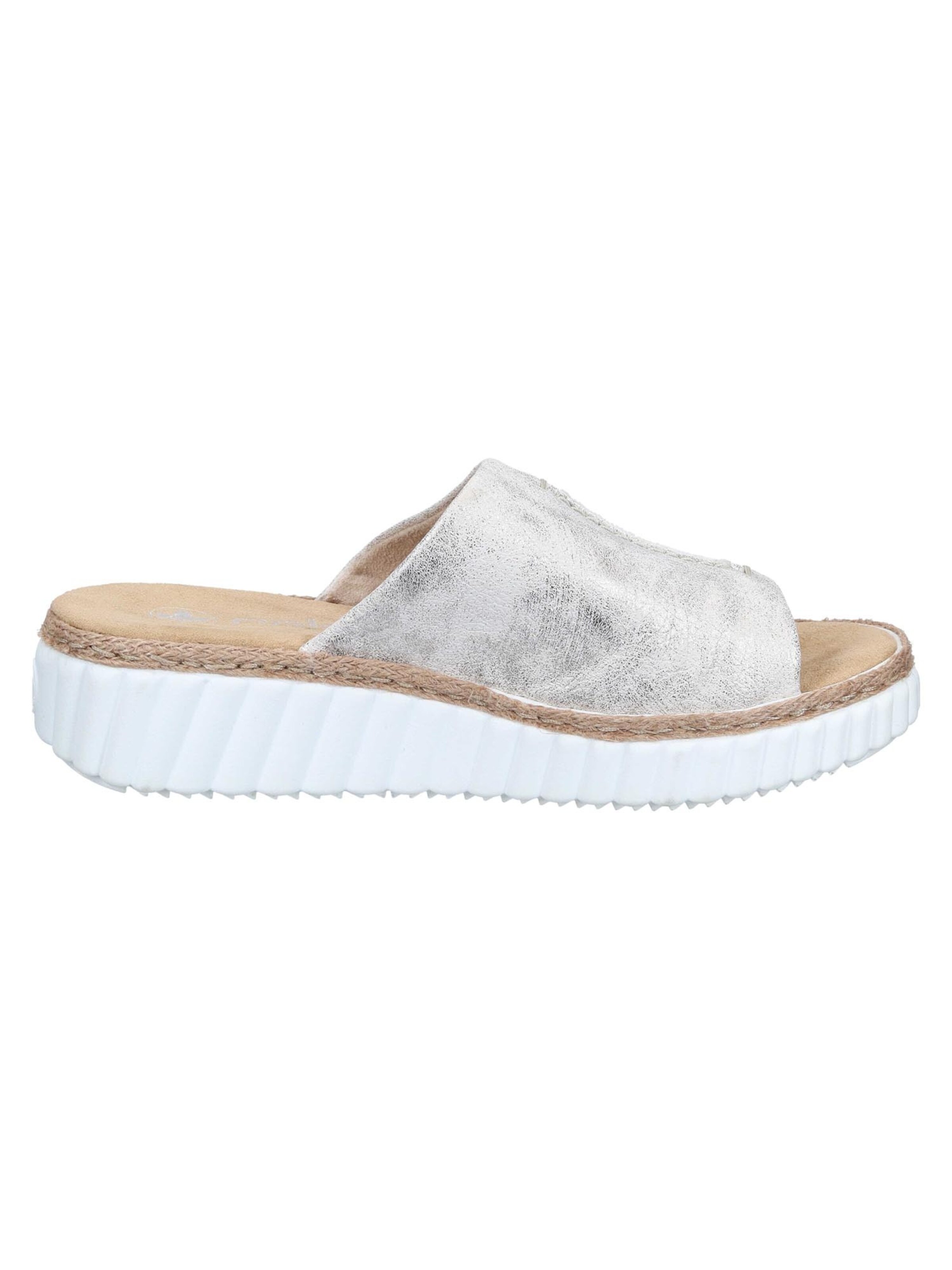 Rieker Mules 'Basic' in White