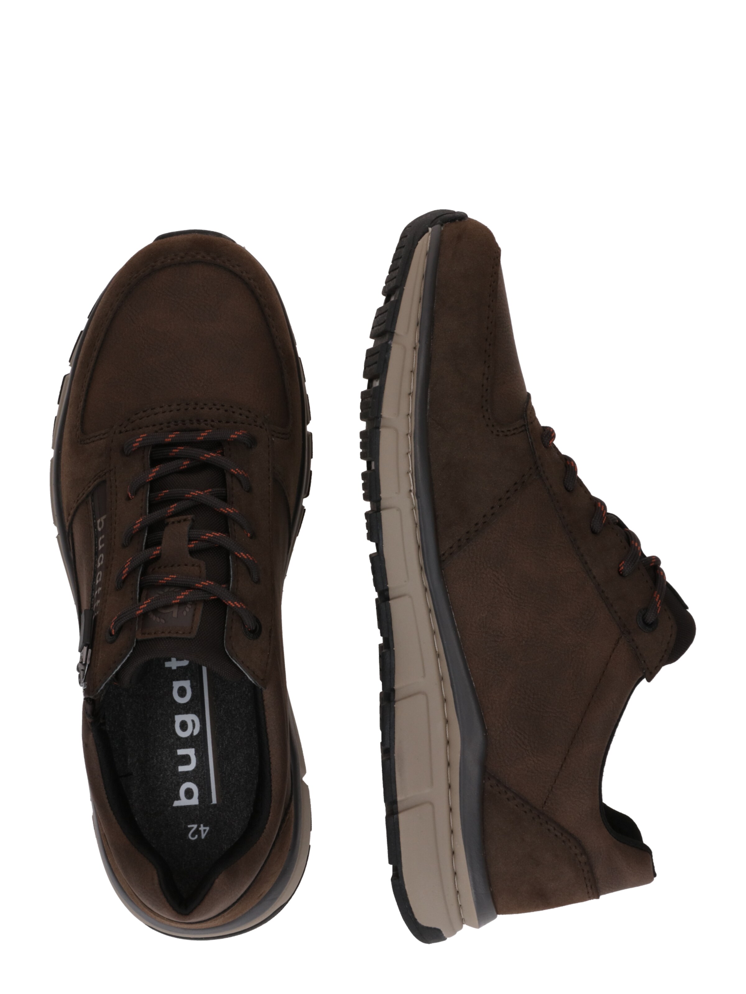 bugatti Sneakers laag in Bruin