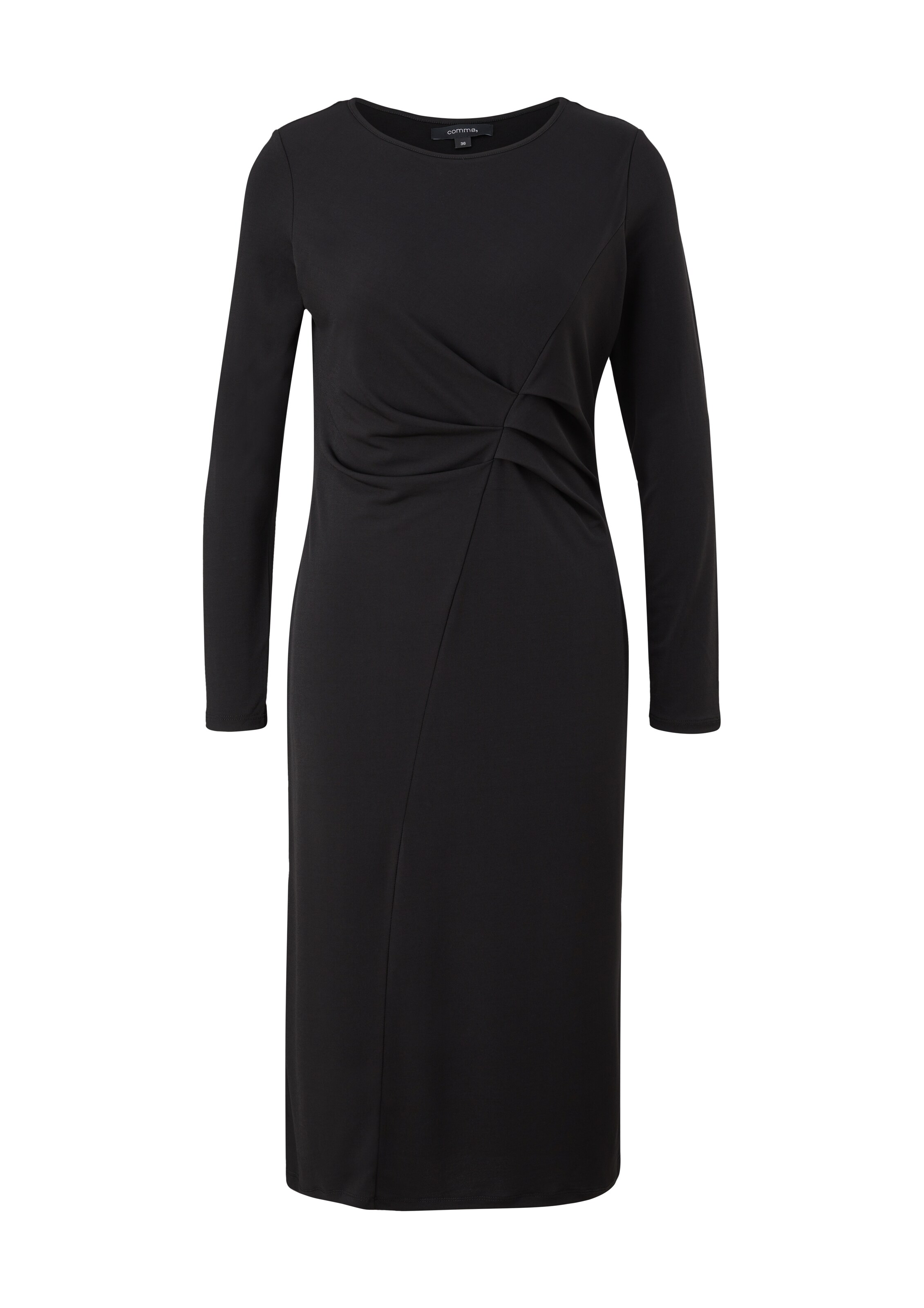 COMMA Dress in Black: front